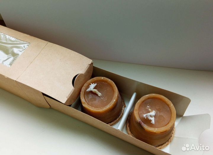 Свечи из натурального воска