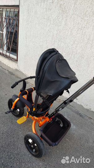 Детский трехколесный велосипед бу