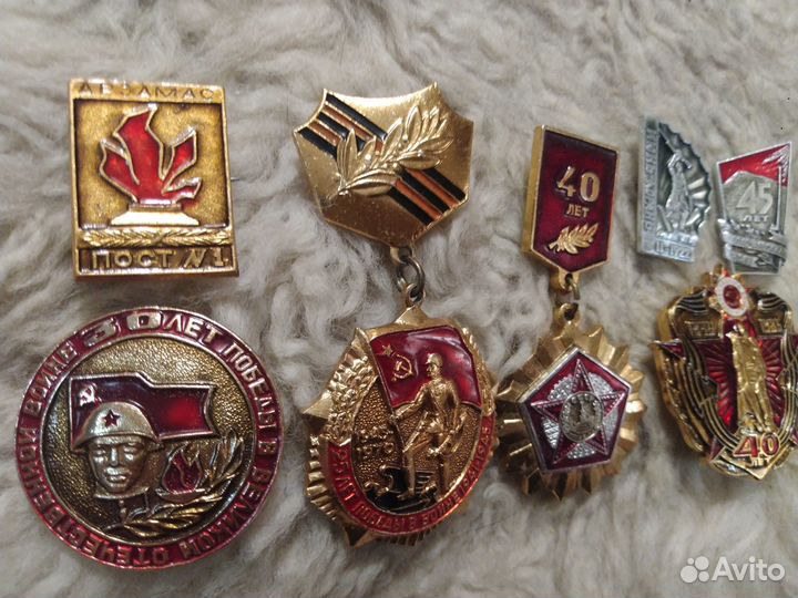 СССР Значки. Серии 