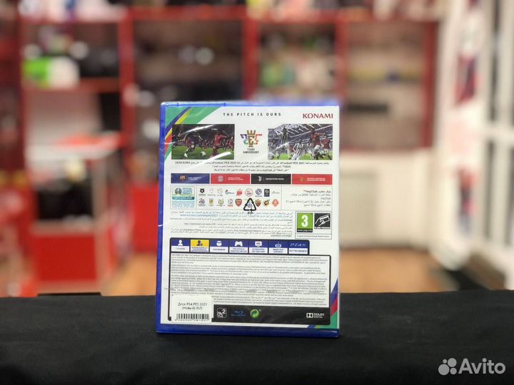 Диск PS4 PES 2021 (Б/У)