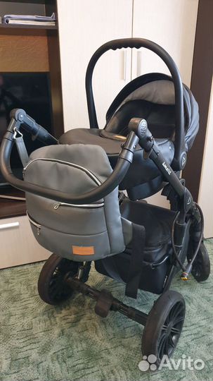 Коляска 3 в 1 DeLorean smart
