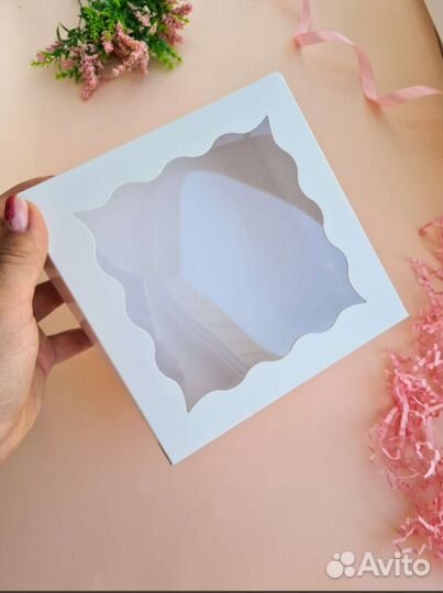 Коробки для зефира, пряников, капкейков