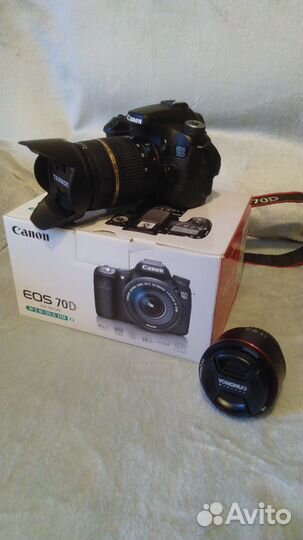 Фотоаппарат Canon 70d