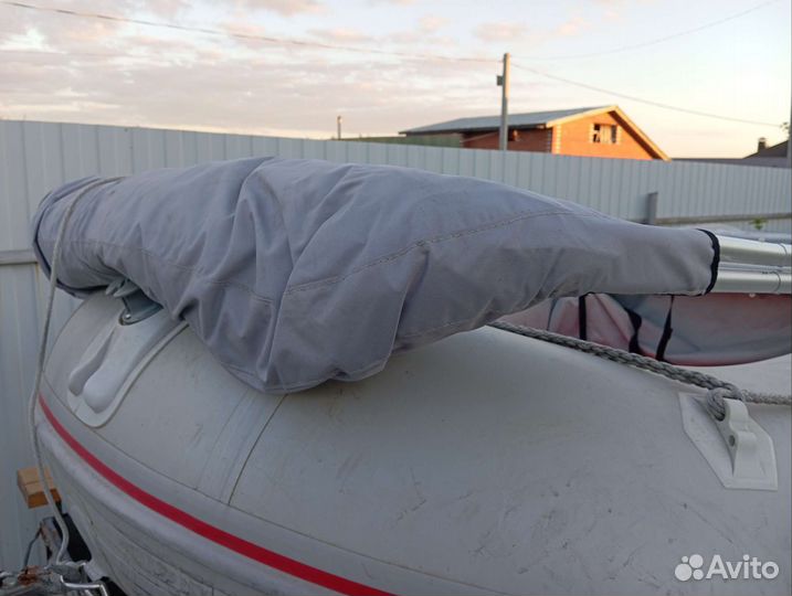 Лодка Badger 390, mercury 30