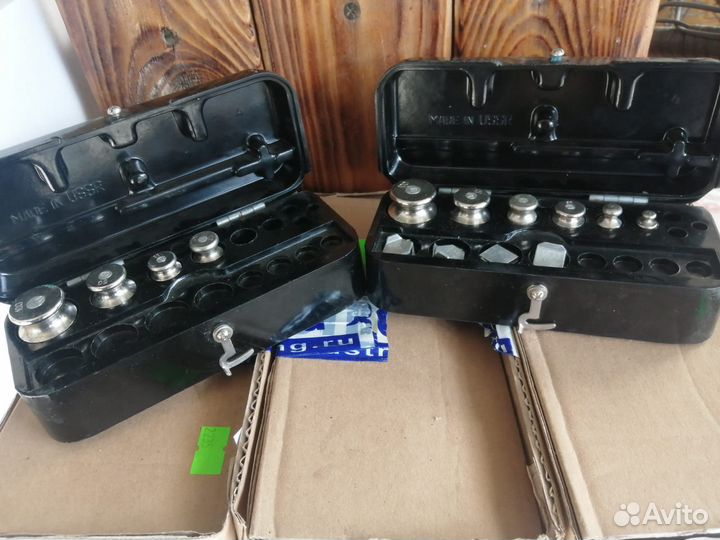 Весы учебные с гирями