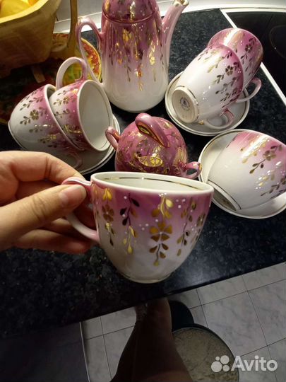 Сервиз чайный Капелька новый