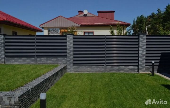 Забор из профлиста цена за метр качественно