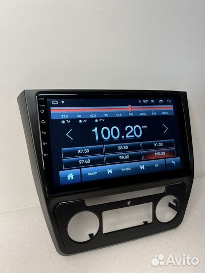 Магнитола андроид на Skoda Yeti 2009-2014