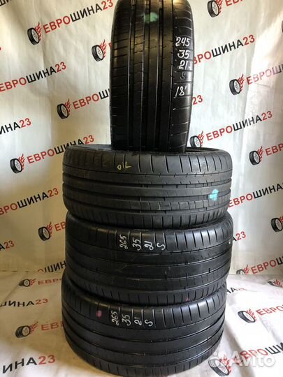 Michelin Pilot Sport 4 245/35 R21 и 265/35 R21 106Y