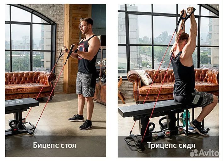 Скамья мультипозиционная UFC Zone