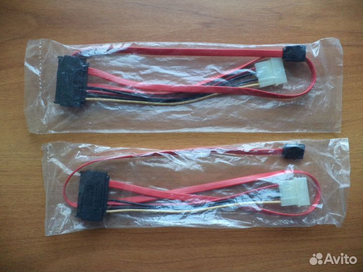 Кабели SATA 45, 25, 20, 15 см, IDE, FDD