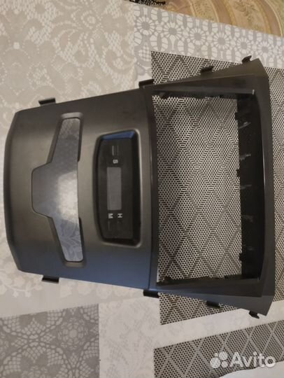 Рамка для 2 din магнитолы сан йонг актион