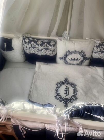 Комплект бортиков в кроватку