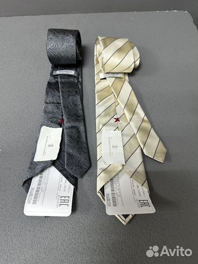 Новый галстуки Brunello Cucinelli оригинал 2шт