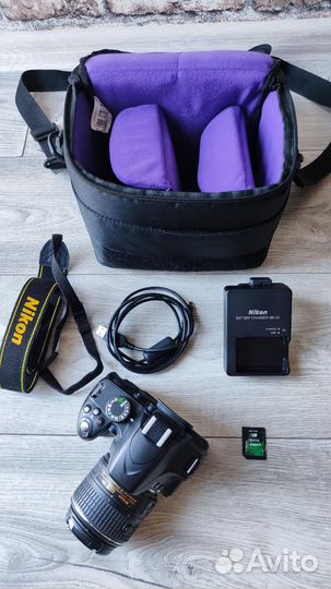 Зеркальный фотоаппарат Nikon d3200