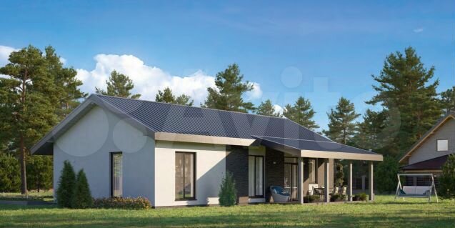 Дом 135 м² на участке 10 сот.