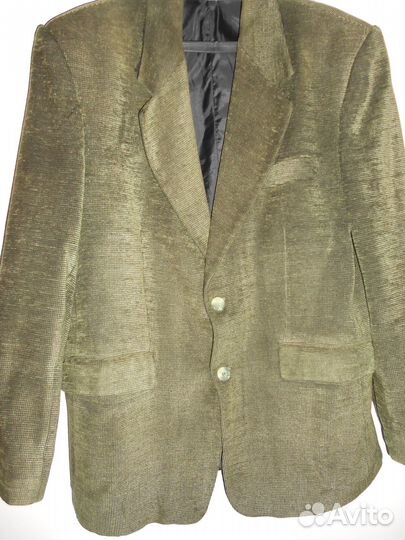 Пиджак мужской велюровый 50 новый с доставкой