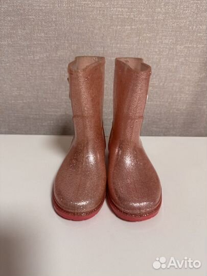 Резиновые сапоги для девочки 23 размер