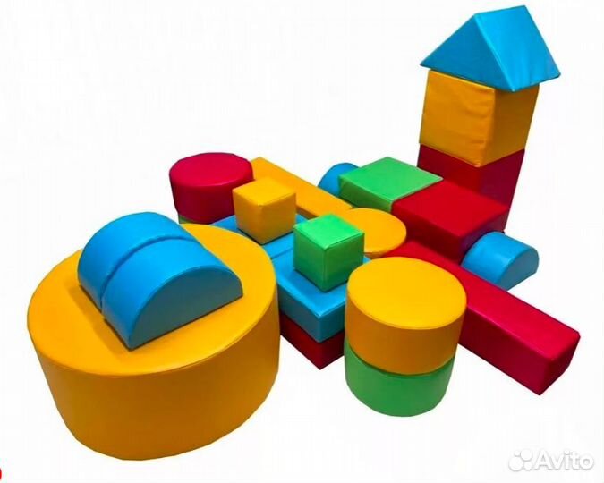 Детский мягкий конструктор 