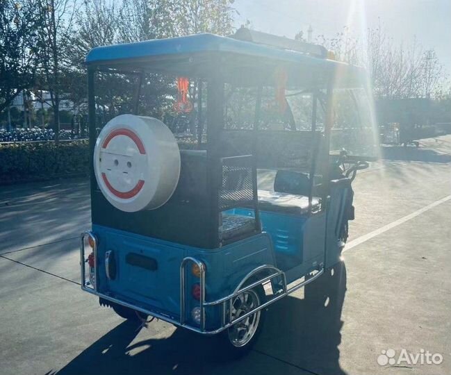 Трицикл пассажирский GreenCamel Пони Рикша