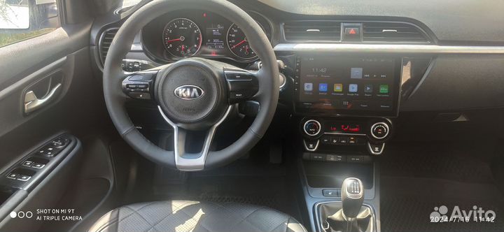 Kia Rio 1.6 МТ, 2019, битый, 82 000 км