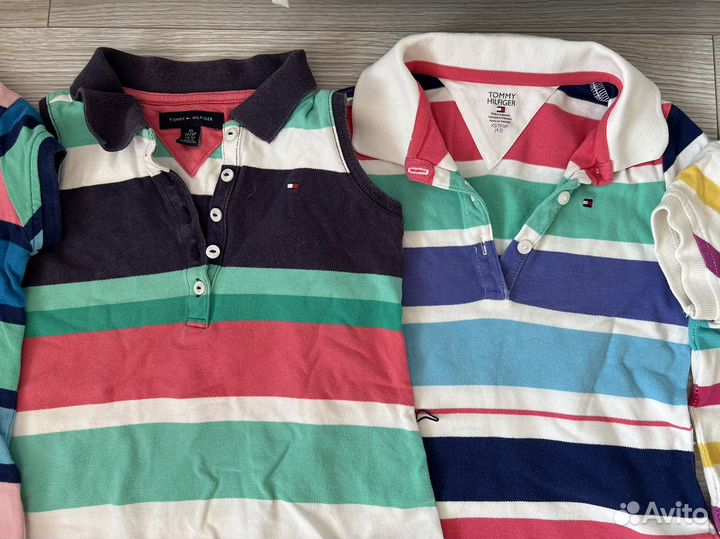 Поло tommy hilfiger на девочку