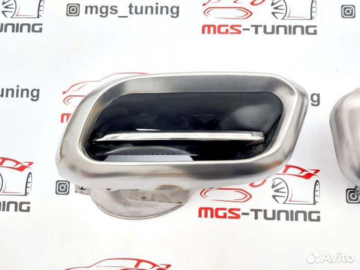 Насадки на выхлоп Maybach хром Mercedes GLS X167