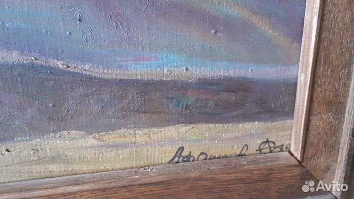 Афанасий Осипов. Пейзаж холст маслом. Якутия