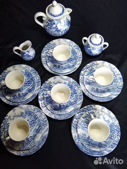 Сервиз чайный английский, винтаж, 60-е годы