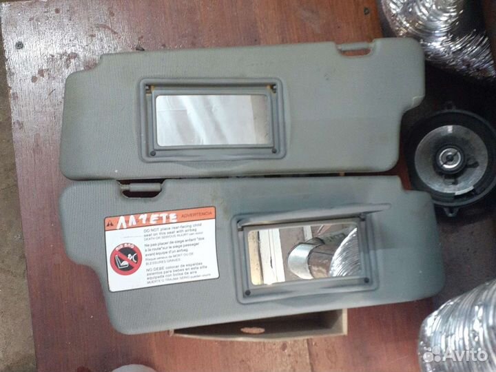 Солнцезащитные козырьки Сhevrolet Lacetti запчасти