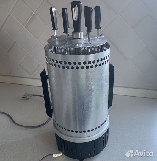 Электро шашлычница СССР для дома вертикальная