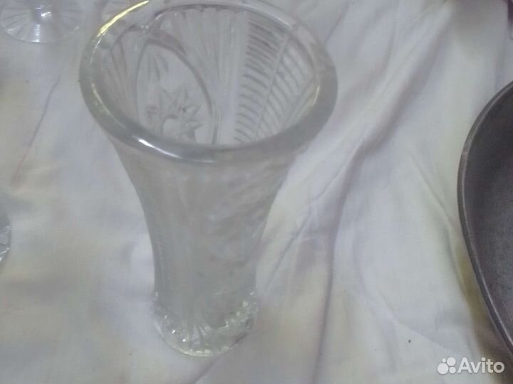 Хрустальные рюмки на ножке СССР