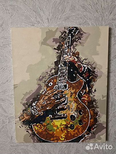 Картина по номерам нарисованная размер 40*50
