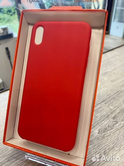 Софт-тач чехол для iPhone XS новый