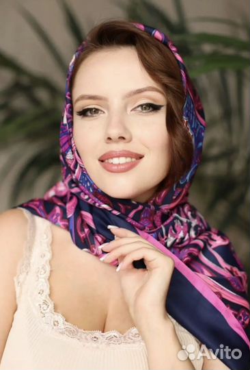 Шелковый платок hermes