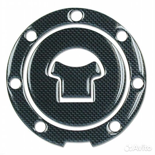 Наклейка на крышку бака honda, цвет Карбон (5030)