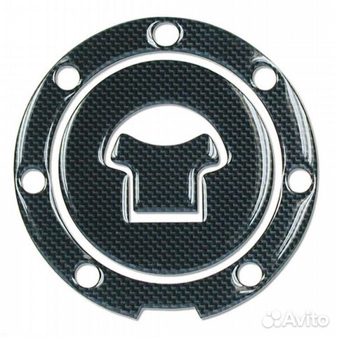 Наклейка на крышку бака honda, цвет Карбон (5030)