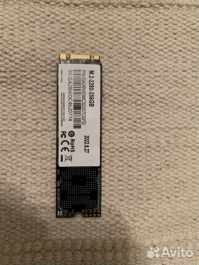 Ssd m2 SATA 2280 - 256gb