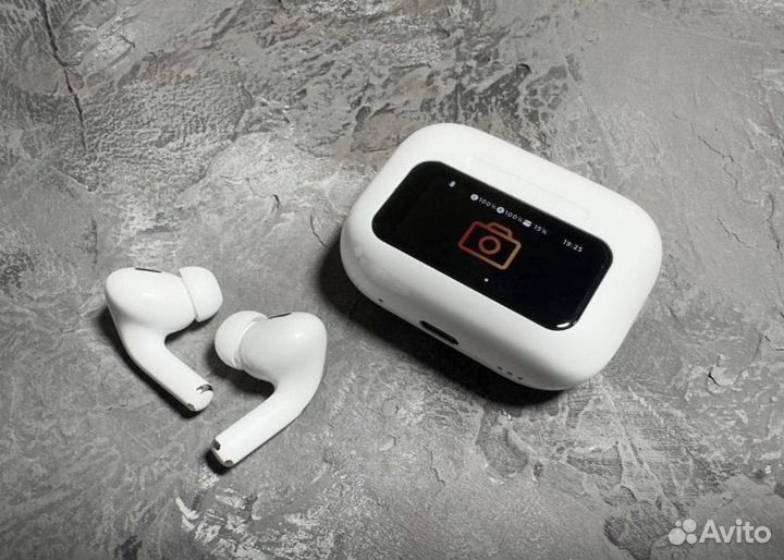 Airpods pro 2 с сенсорным экраном