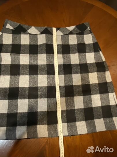 Юбка S.oliver в черно- белую клетку