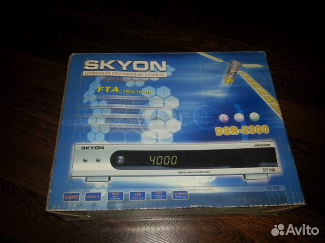 Цифровой спутниковый ресивер skyon DSR-2300