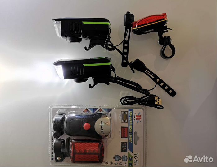 Фонарь для велосипеда солнечный power bank