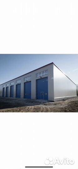 Быстровозводимые ангары из сендвич панелей