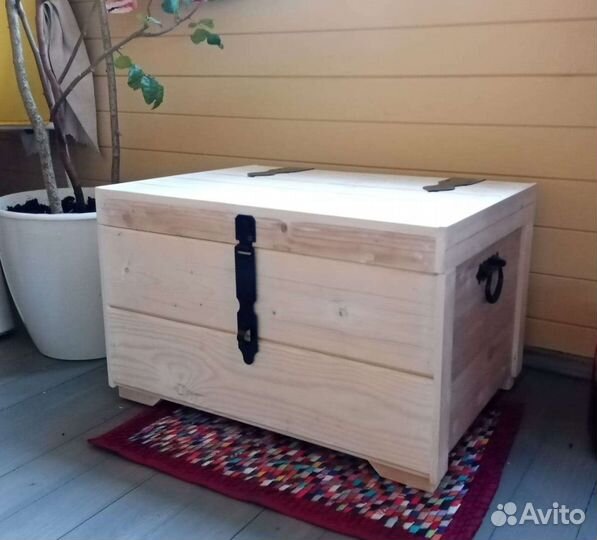 Сундук деревянный ручная работа