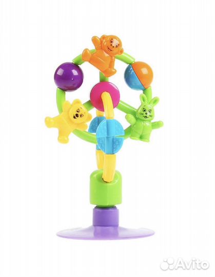 Погремушка на присоске / Развивающие игрушки