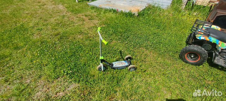 Самокат детский трехколесный бу