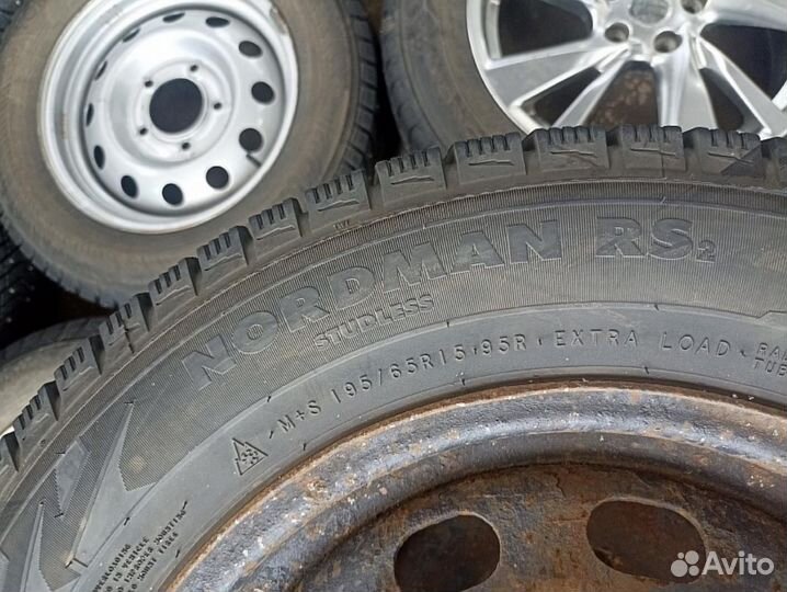 195/65 R15 Nokian Tyres Nordman RS2 Зима Штампован