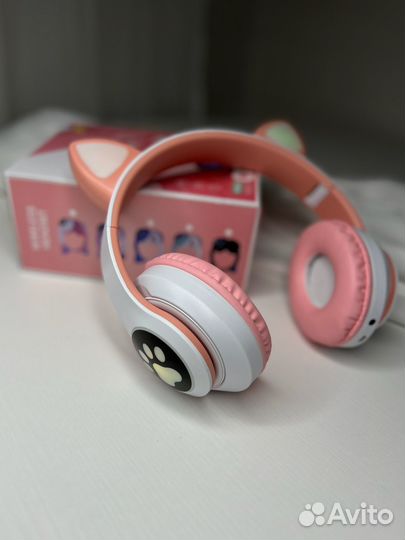 Детские наушники светящиеся