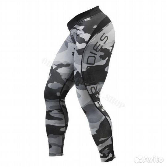 Лосины для фитнеса better bodies camo long tight