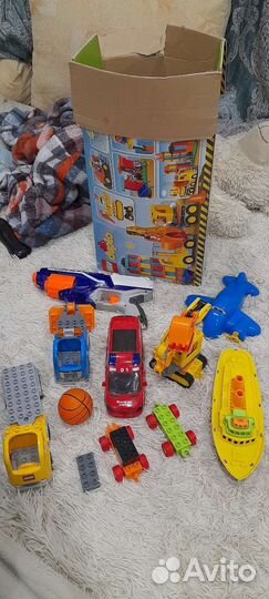 Игрушки для мальчика пакетом